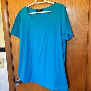 L&B Blue Relaxed Short Sleeve T-Shirt